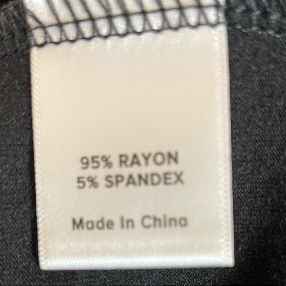 Roan + Ryan Maxi Dress Women's XS Black Square Neck Spaghetti Strap Smocked - Picture 11 of 12